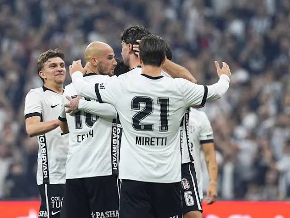 BEŞİKTAŞ, BAŞAKŞEHİR’İ İKİ GOLLE GEÇTİ